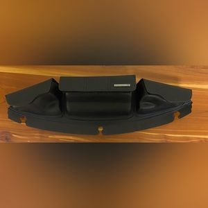 Black windshield bag